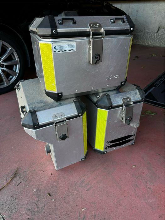 Malas laterais e top case pamir