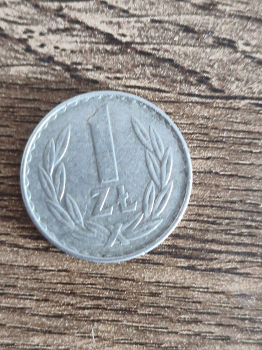 Moneta 1 zł 1977