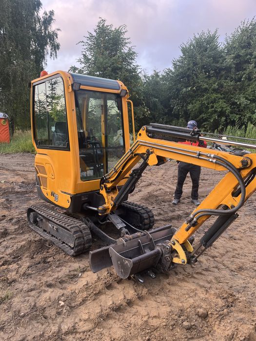 2 tonyMinikoparka 2T wynajem, 2,6m w dół,bez operatora bez uprawnien