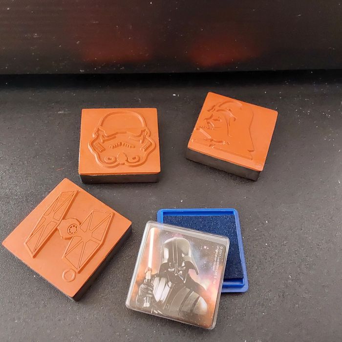 Star Wars Bust-Ups carimbos