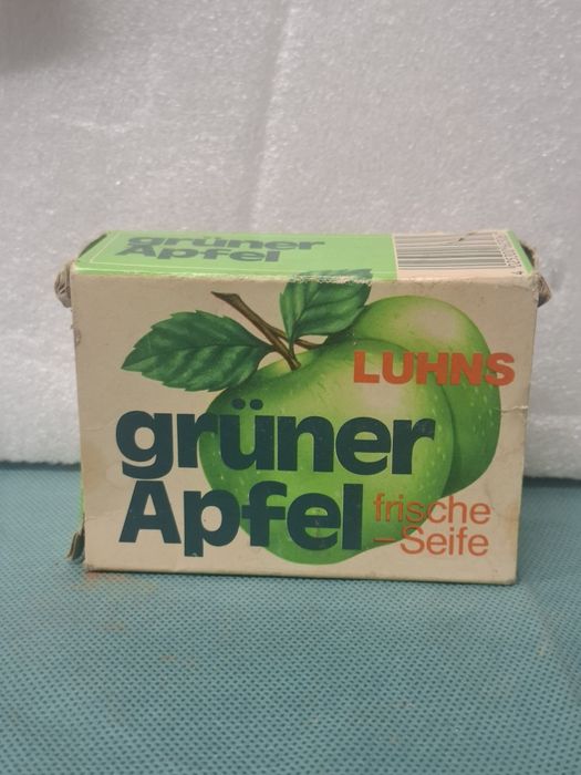 Zielone jabłuszko mydło Niemcy vintage