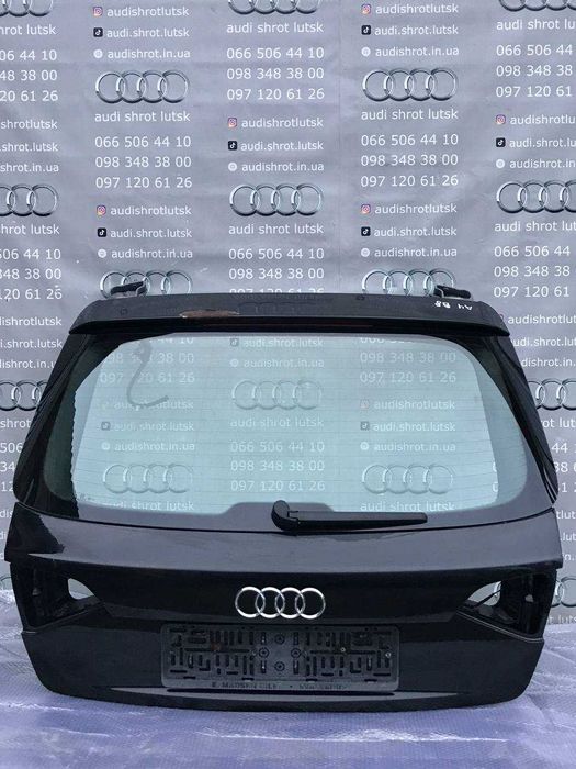 Ляда кришка багажника Audi A4 B8 універсал чорна LY9B
