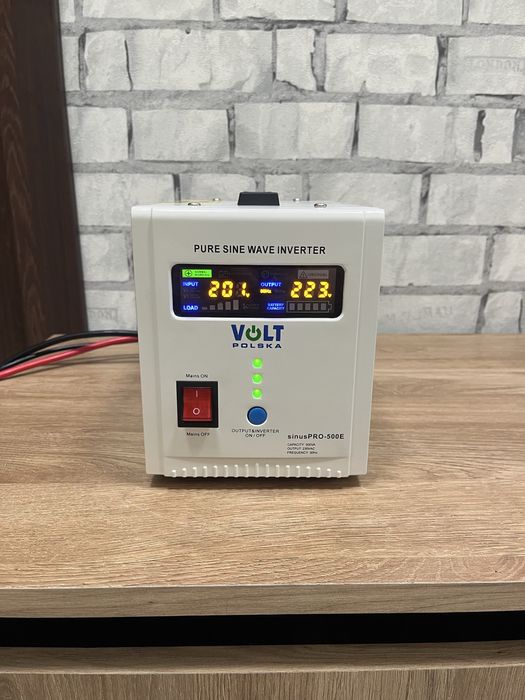 ДБЖ Volt Polska sinusPRO-500E 12V 350Вт з робочим холодним стартом