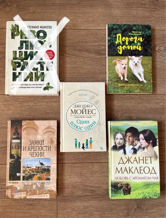К. Ияннопулос. Дорога домой, Джоджо Мойес. Один плюс один, Джанет Маклеод. Любовь с ароматом чая