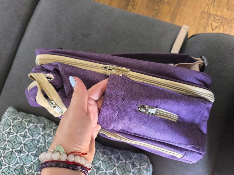 Plecak / przenośne łóżeczko / łóżeczko turystyczne dla niemowlaka