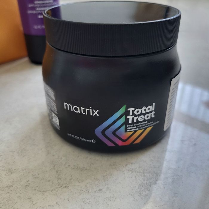 Маска для волосся MATRIX Total Results Pro Solutionist Total Treat Deep Cream Mask 500 мл (залишок 450 мл) Оригінал. США