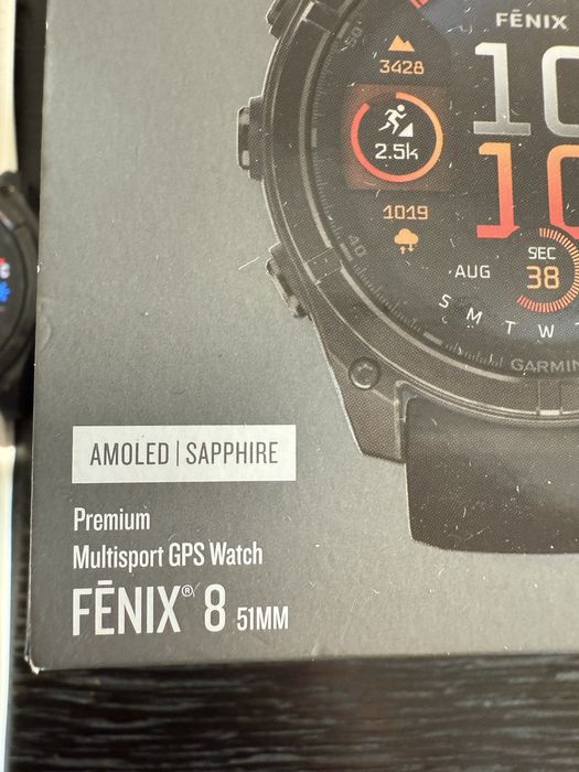 Zegarek Garmin Fenix 8 Amoled Sapphire 51mm