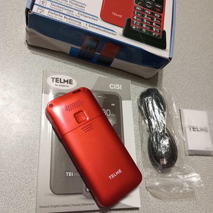 Emporia TELME C151 telefon komórkowy senior