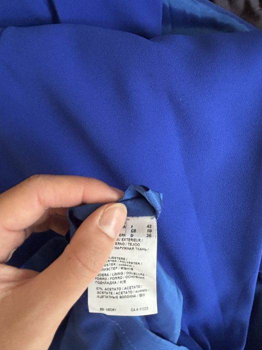 Sukienka Pinko ciemno niebieska