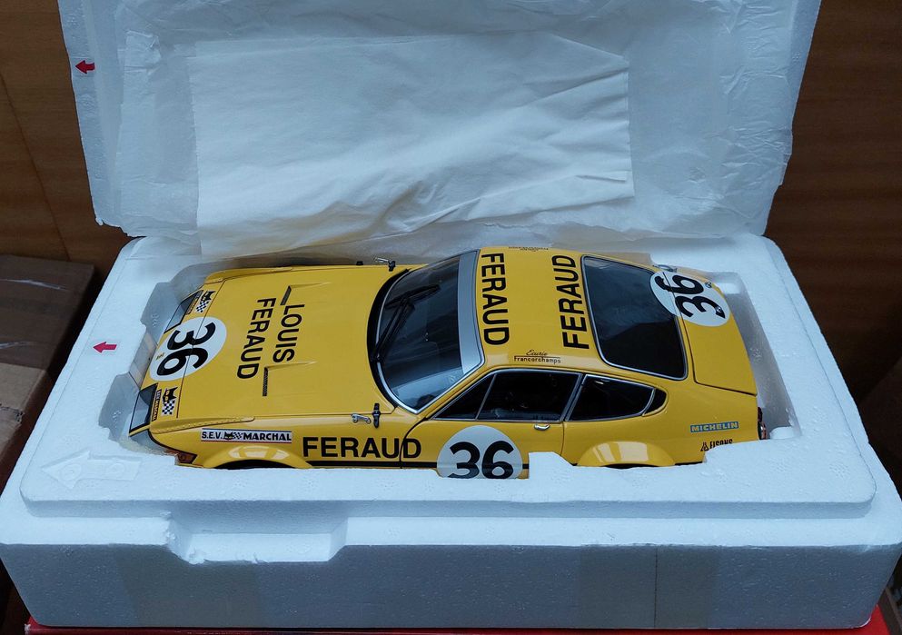 Miniatura Ferrari 365 GTB/4 #36 24h LM 1972 Kyosho 1:18