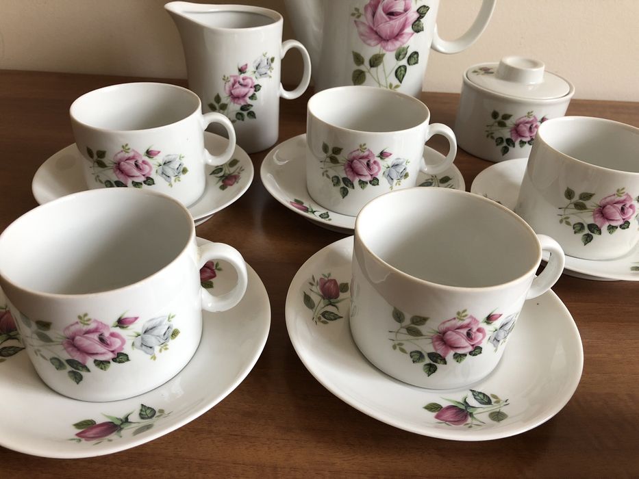 Serwis porcelanowy Karolina Made in Poland - PRL