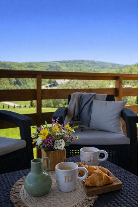 Domek sam na posesji  pod śliwką Noclegi Domki Bieszczady