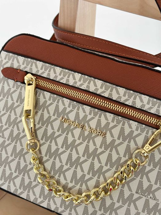 Сумка Michael Kors Jet Set milk