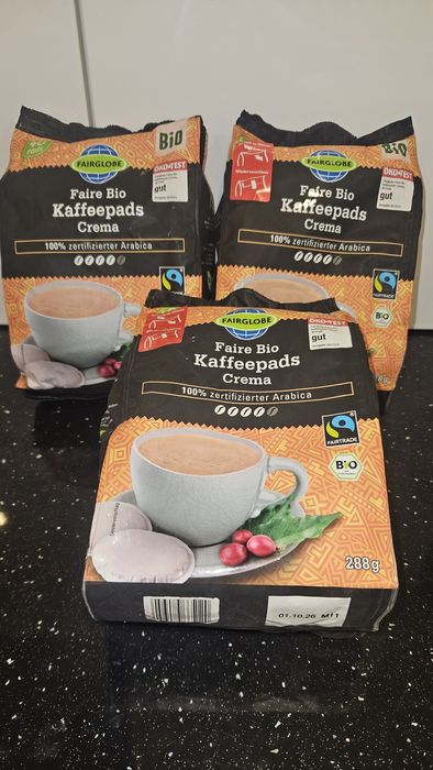 Kawa w saszetkach Faire Bio Crema 100% Arabica