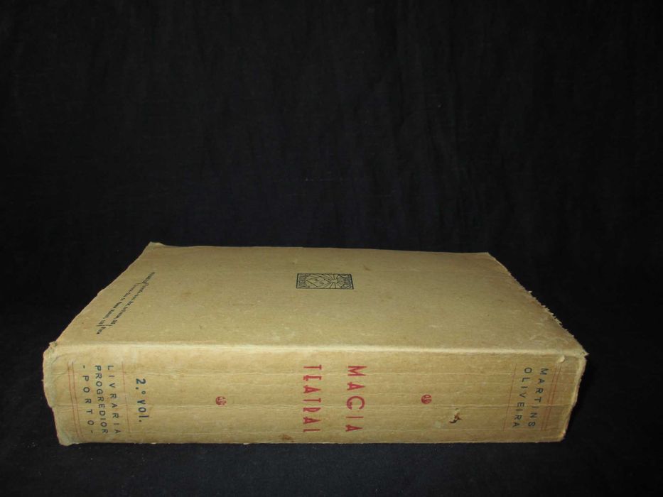 Livro Magia Teatral 2º volume Martins Oliveira