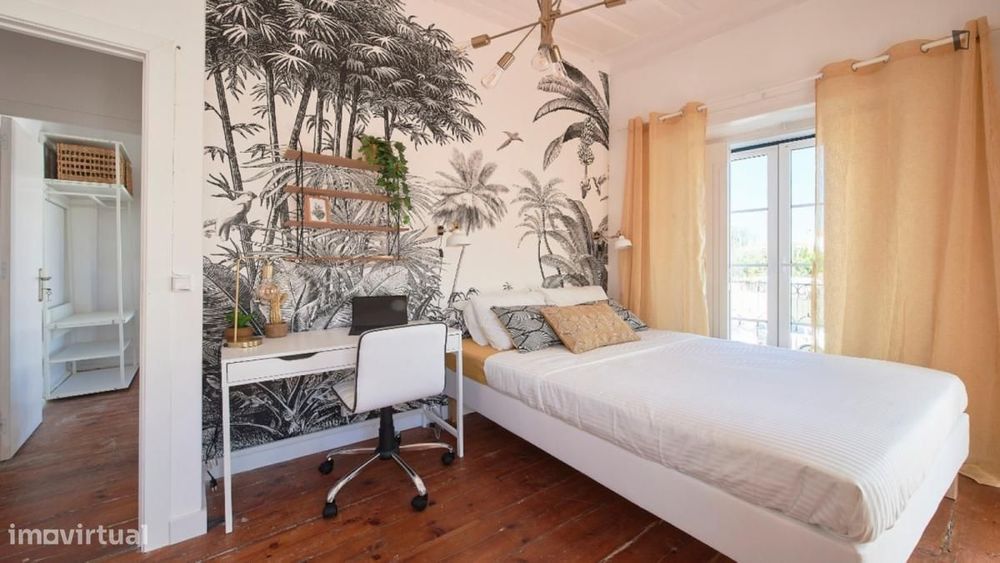 Quarto - localizado em Ajuda Lisbon