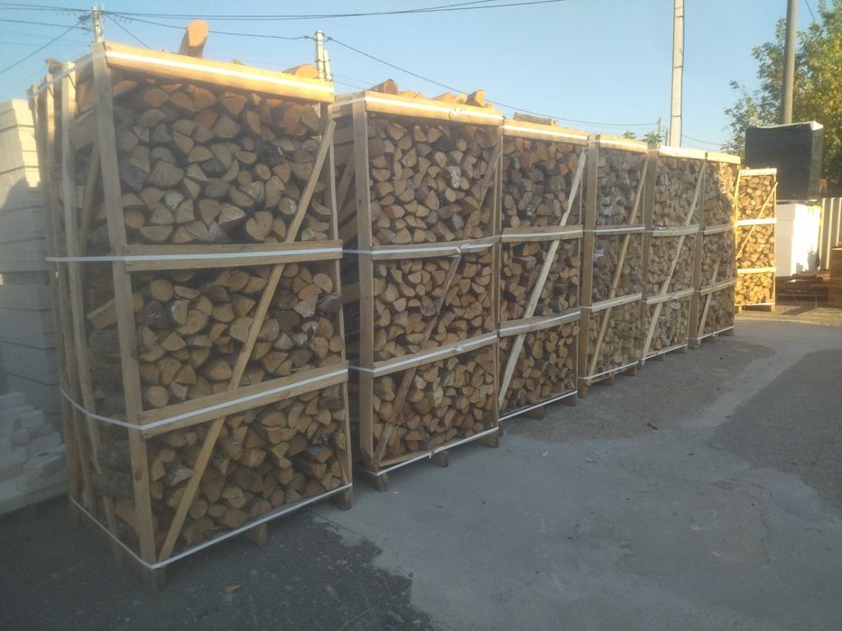 Дрова березові і вільхові в ящиках і насипом. Самовивіз і доставка