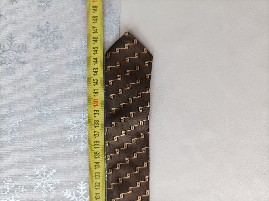 Dolce & Gabbana krawat jedwabny oryginalny