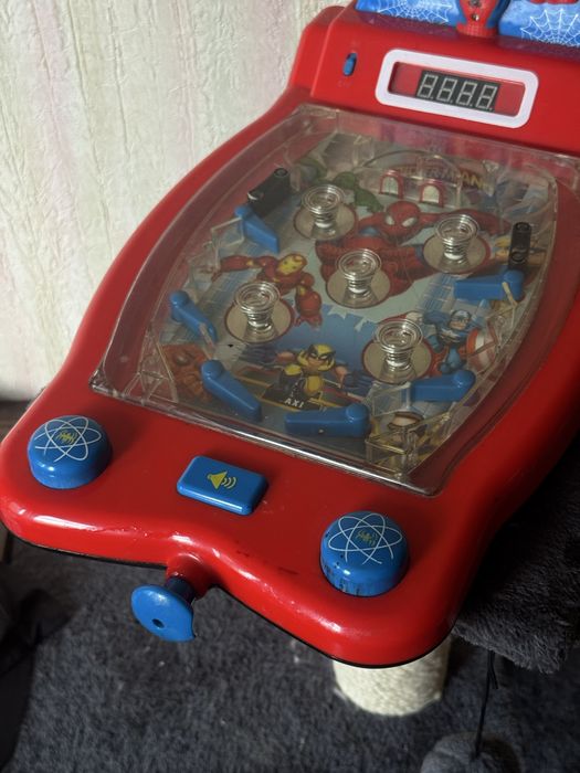 Игрушка пинбол Марвел человек паук