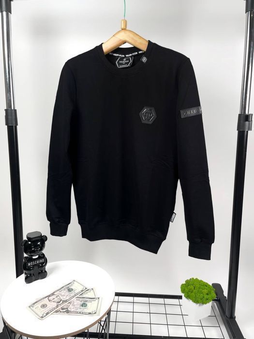 Свитшот Philipp Plein мужской, реглан, батник , кофта