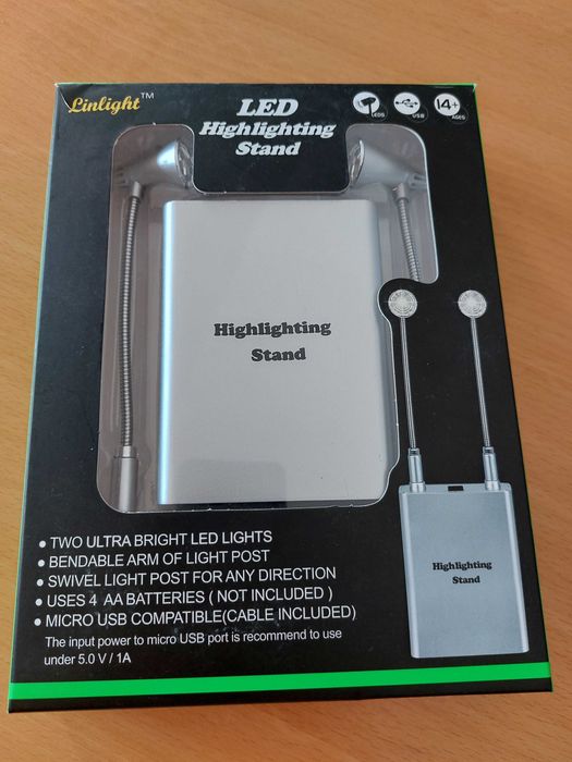 Iluminação Vitrines para Miniaturas 1:18 TRIPLE9 Linlight Led
