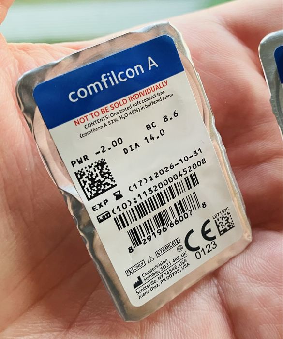 Soczewka kontaktowa CooperVision comfilcon A -2.00 | 1 szt.