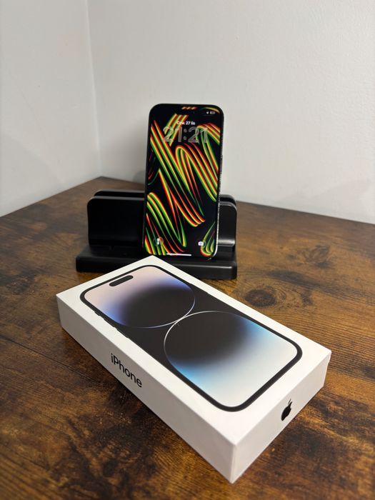 iPhone 14 Pro 128gb czarny 85% baterii