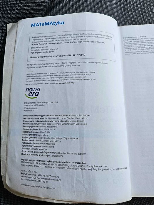 Matematyka 1 zakres podstawowy