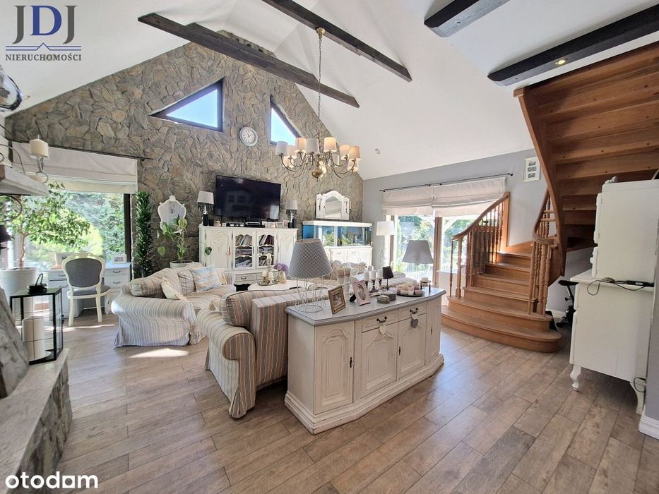 Dom 220 m2 w stylu Rustic Elegance - Łęczna