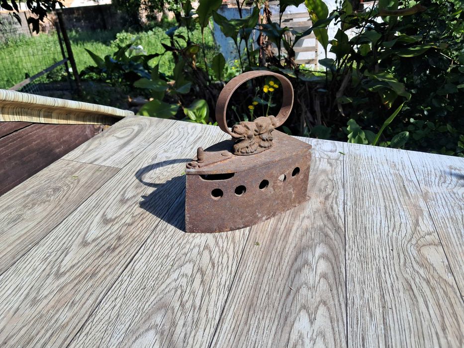 Ferros de engomar antigos - lote de 4