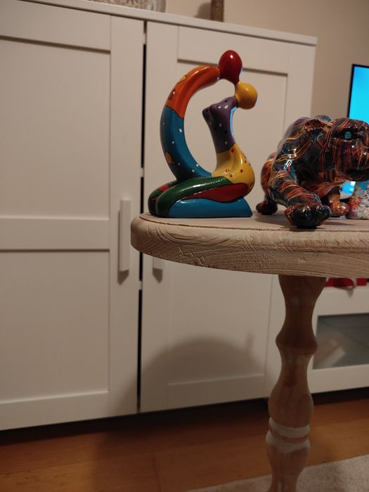 Conjunto de Coleção de Arte em Resina (Estilo Pop Art)