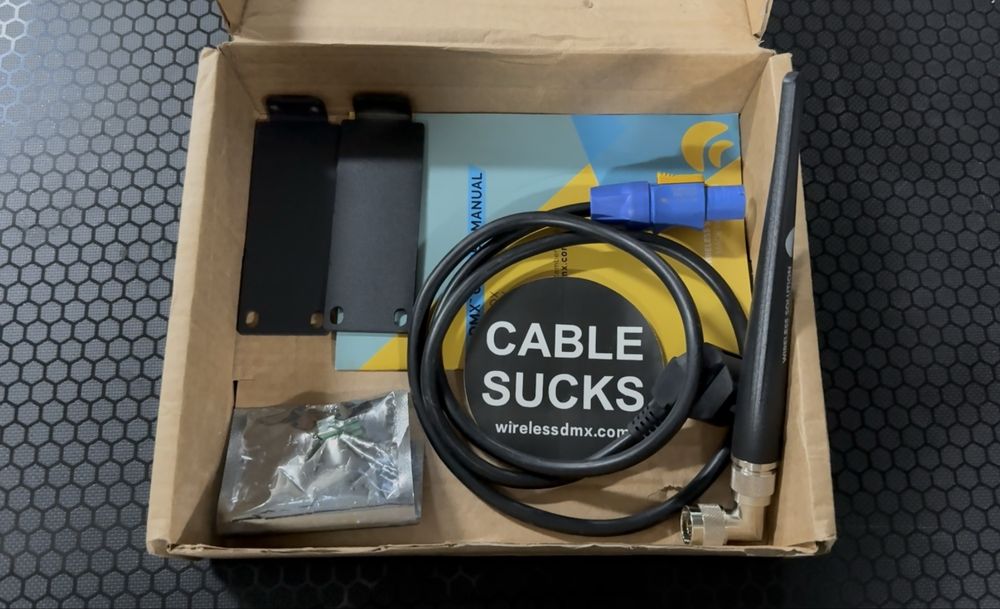 Wireless Solution Odbiornik RDM i Wi-Fi Blackbox R-512 G6 WDMX