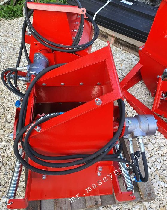 kosz podajnik hydrauliczny hydraulika do rębak tarczowy DOWÓZ