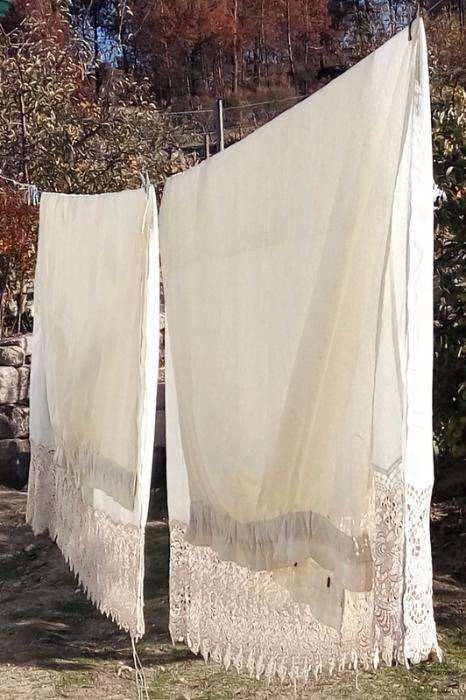 Conjunto de cortinados - com oferta de varão e acessórios