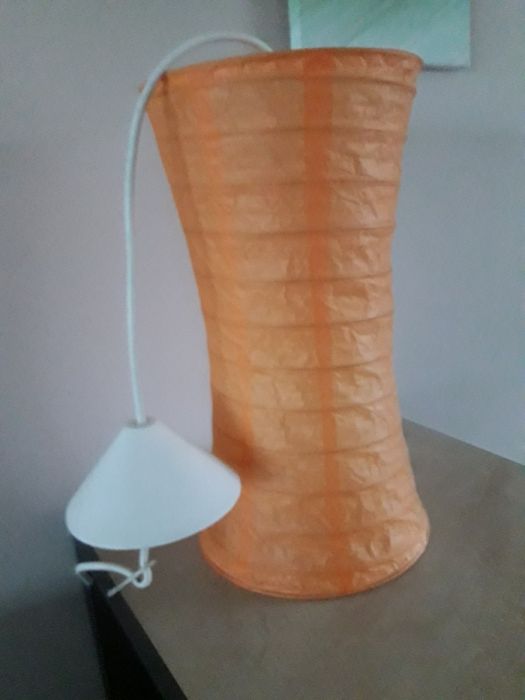 Lampa lampka klosz żyrandol papierowa