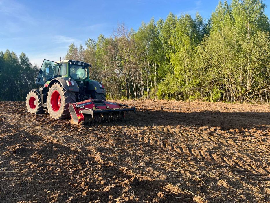 Mulczowanie działek leśnych czyszczenie nieużytków frezowanie pni .