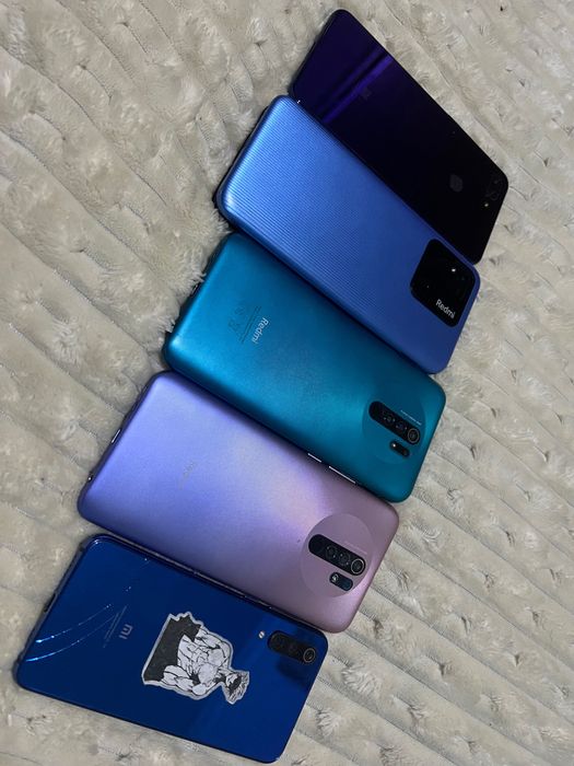 Продам лот Xiaomi Mi9 SE, Mi 8 Lite Redmi 9 nfc Redmi 10A