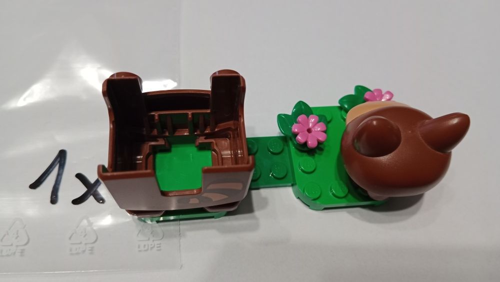 LEGO Mario 71385 - szop strój przebranie power up 1x