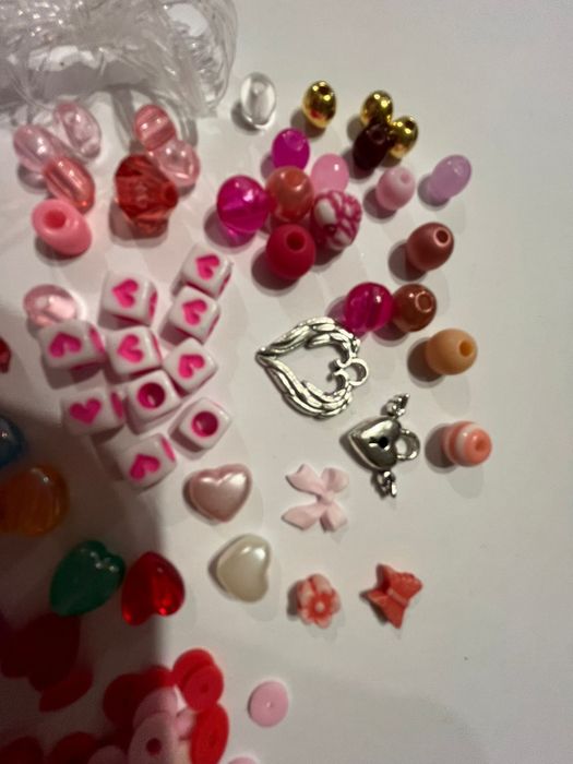 Box koralikowy  RÓŻOWY