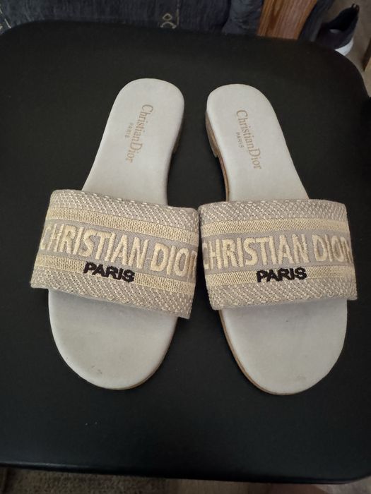 Christian Dior Paris klapki damskie rozmiar 36