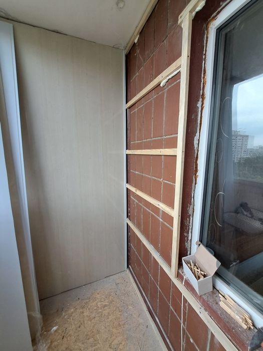 Ремонт балконів.