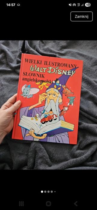 Wielki ilustrowany słownik Walt Disney angielsko