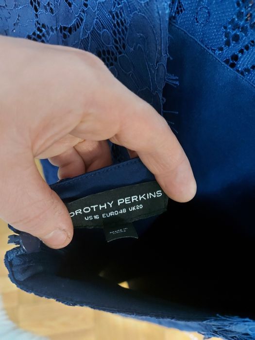 Sukienka koronka Dorothy Perkins 46 jak nowa zalando
