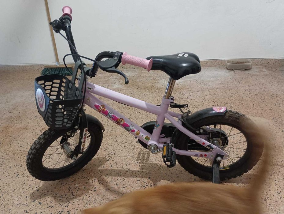 Bicicleta criança com rodinhas