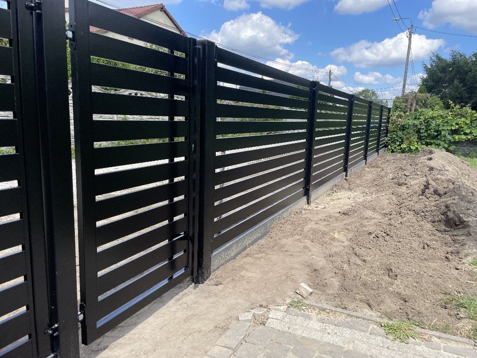 Ogrodzenie Nowoczesne Aluminiowe