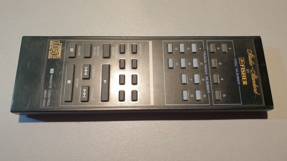 CD player Fisher DAC 205 zmieniarką 5 x CD z pilotem. Rarytas