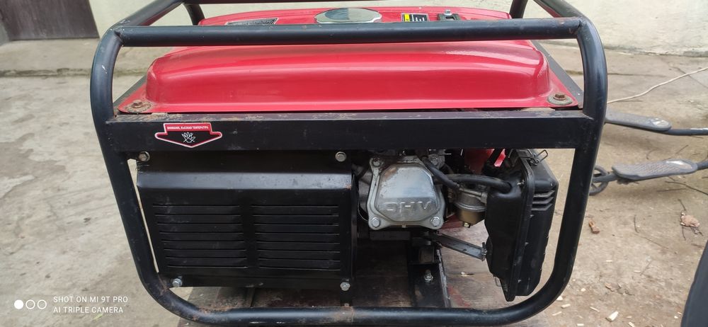 Генератор 2кВт стартер