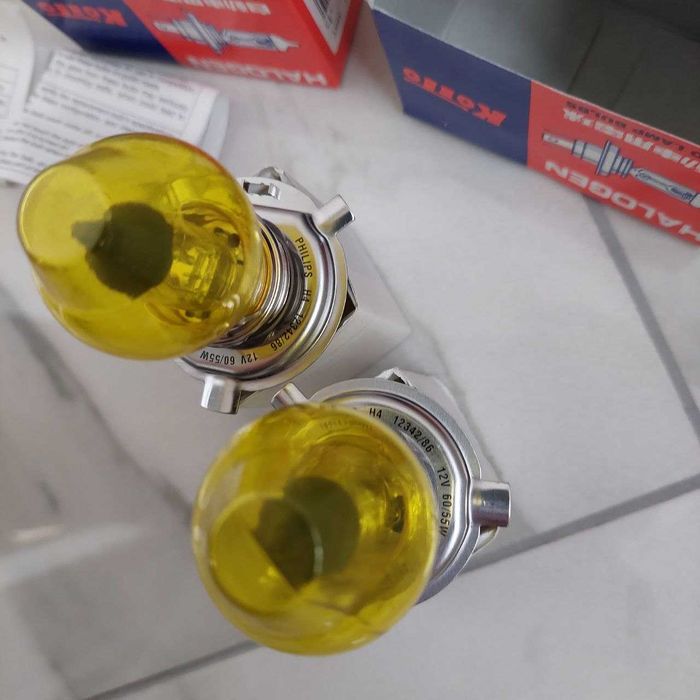 Лампы накаливания галогенные H4 KOITO 0456Y - YELLOW