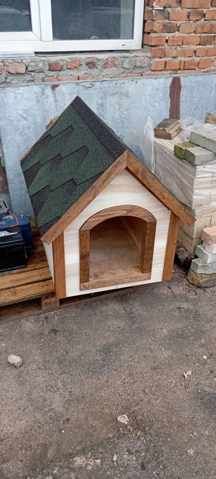 Будка для собак малої породи 60*80