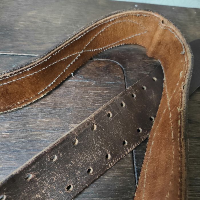 Кожаный офицерский ремень СССР